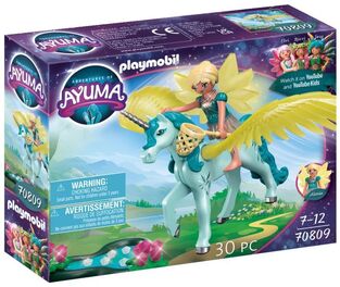 Playmobil Adventures Of Ayuma Crystal Fairy Με Μονόκερο (70809)