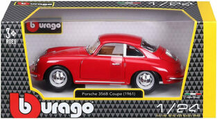 Burago Αυτοκινητάκι Porsche 356B Coupe 1961 (18/22079R)