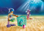 Playmobil Magic Συλλέκτες Μαργαριταριών Με Γιγάντιο Σαλάχι Μάντα 70099