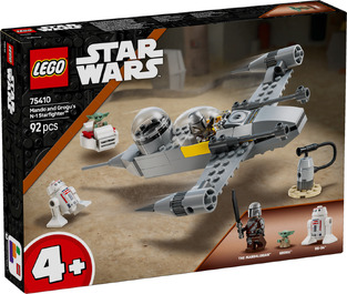 Lego Star Wars Mando and Grogu's N-1 Starfighter για 4+ Ετών 92τμχ