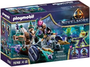 Playmobil Novelmore Άμαξα Με Κυνηγό Τεράτων (70748)