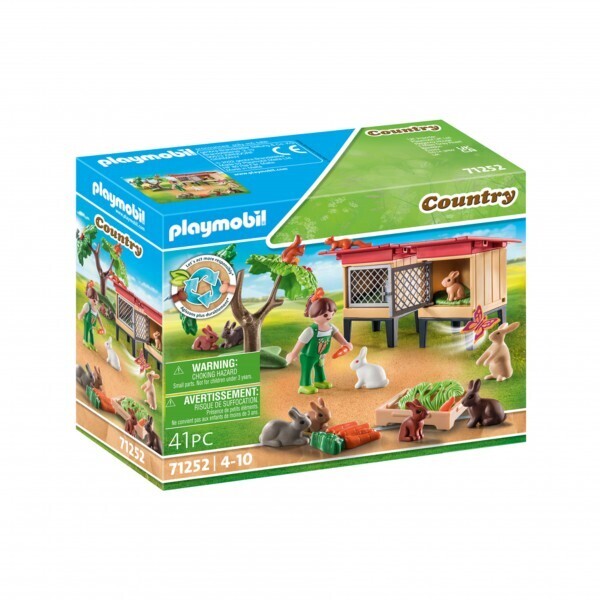 Playmobil Κουνελόσπιτο (71252)