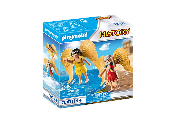 Playmobil History Ο Δαίδαλος και ο Ίκαρος 70471