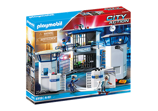 Playmobil City Action Αρχηγείο Αστυνομίας και φυλακή ασφαλείας 6919