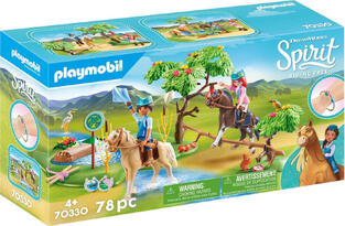 Playmobil Spirit Dreamworks Spirit Riding Free Μάθημα Υπερπήδησης Εμποδίων 70330