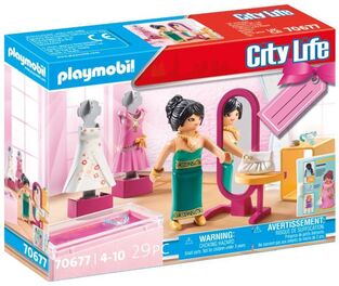 Playmobil Gift Set City Life  Κατάστημα Μόδας (70677)