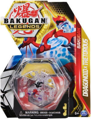 Spin Master Παιχνίδι Μινιατούρα Bakugan Dragonoid X Tretorous (20140514)