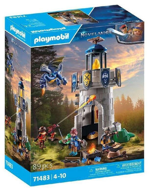 Playmobil Novelmore Πύργος Ιπποτών με Δράκο και Σιδηρουργό (71483)