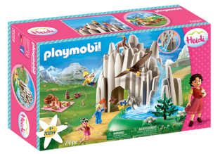 Playmobil Heidi Η Χάιντι, Ο Πέτερ Και Η Κλάρα Στην Κρυστάλλινη Λίμνη 70254