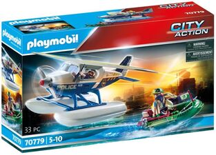 Playmobil Καταδίωξη Λαθρέμπορου Από Αστυνομικό Υδροπλάνο (70779)