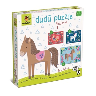 Ludattica Dudu Puzzle Frame - On The Farm