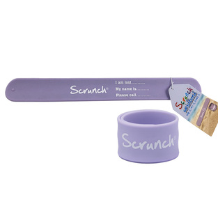 Scrunch Βραχιολάκι από ανακυκλώσιμη σιλικόνη Dusty Purple SCR-110072