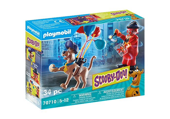 Playmobil Scooby Doo Περιπέτεια Με Τον Ghost Clown 70710