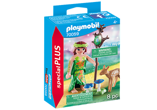 Playmobil Special Plus Νεράιδα Με Ελαφάκι 70059