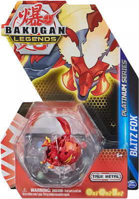 Spin Master Παιχνίδι Μινιατούρα Bakugan Blitz Fox (20140305)