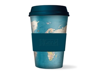 ΚΟΥΠΑ i DRINK ID0106 ΒΑΜΒΟΟ CUP 435ml BLUE MAP