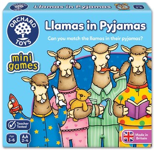 Orchard Toys Llamas in Pyjamas Mini Game