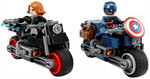 Lego Marvel Black Widow & Captain America Motorcycles (76260)