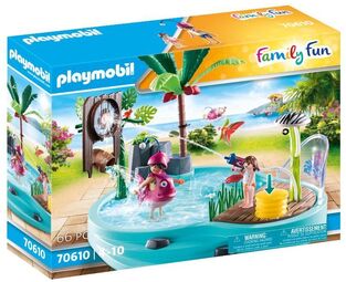 Playmobil Family fun Διασκέδαση Στην Πισίνα (70610)