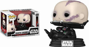 Funko Pop! Movies: Star Wars - Darth Vader Return of the Jedi 40th #610 Bobble-Head