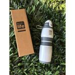 Ecolife Thermos Bottle σε Λευκό χρώμα 0.4lt (33-BO-3014)