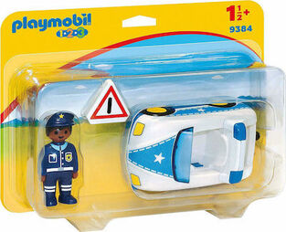 Playmobil 1.2.3 Περιπολικό Αστυνομίας 9384