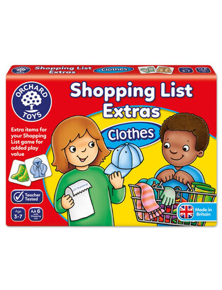 Orchard Toys Shopping List Extras - Clothes