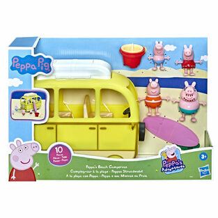 Hasbro Παιχνίδι Μινιατούρα Peppa Pig Beach Campervan (F3632)