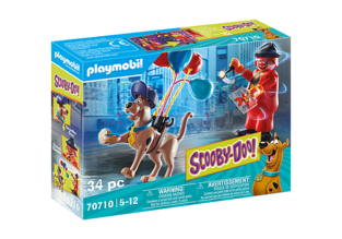 Playmobil Scooby Doo Περιπέτεια Με Τον Ghost Clown 70710